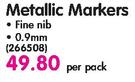 Sharpie Metallic Markers-Per Pack