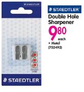 Staedtler Double Hole Sharpener-Each