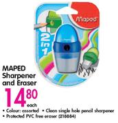 Maped Sharpener And Eraser-Each