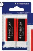 Staedtler Tradition Erasers-Per 2 Pack
