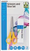 Primaries Glue Stick And Scissor Set