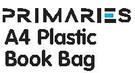 Primaries A4 Plastic Book Bag 