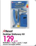 Rexel Desktop Stationary Kit