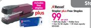 Rexel Stapler Plus Free Staples 