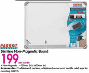 Parrot Slimline Non-Magnetic Board-Per Bundle