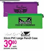 Bad Boy 33cm PVC Large Pencil Case-Each
