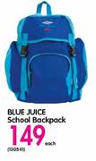Blue Juice School Backpack Each