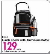 Eco Lunch Cooler With Aluminium Bottle Each