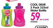 Cool Gear 2 Pack Water Bottle-325ml 