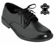 Toughees Boys Hank Basic Lace-Up School Shoes-Per Pair