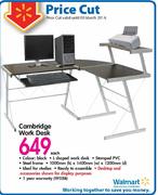 Cambridge Work Desk-Each