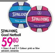 Spalding Goal Netball-Each 
