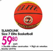 Slamdunk Size 7 Elite Basketball