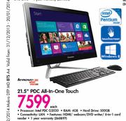 Lenovo 21.5" PDC All-In-One Touch