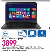Dell 15.6" Celeron Laptop