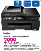 Brother 4-In-1 A3 Colour Inkjet Priter MFC-J6510DW