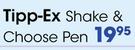 Tipp-Ex Shake & Choose Pen