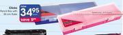 Clicks Pencil Box With 30cm Ruler