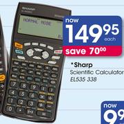 Sharp Scientific Calculator EL535338