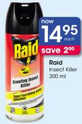 Raid Insect Killer-300Ml