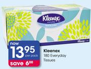 Kleenex 180 Everyday Tissues-Per Pack