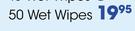 Clicks Kids 50 Wet Wipes
