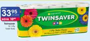 Twinsaver 10 1-Ply Toilet Rolls