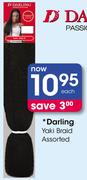 Darling Yaki Braid Assorted