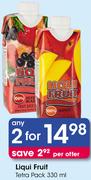 Liqui Fruit Tetra Pack-2x330ml