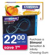 Stimorol Sensation & Infinity Chewing Gum