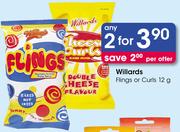 Willards Flings Or Curls-2x12g