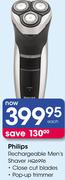 Philips Rechargeable Men's Shaver HQ6996
