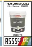 Plascon Micatex Kalahari 20L BBO310