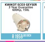 Kwikot ECO3 Geyser