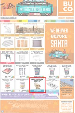 Buco : While Stocks Last, page 1