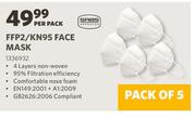 FFP2/KN95 Face Mask-Pack Of 5