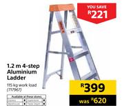 1.2m 4 Step Aluminium Ladder