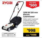 Ryobi 1200W 320mm Electric Lawnmower