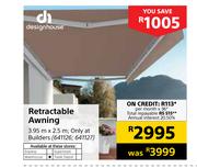 Design House Retractable Awning-3.95m x 2.5m