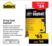 Builders 25Kg Cold Asphalt                                                                          