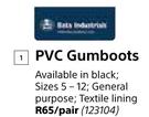 Beck Pvc Gumboots-Per Pair 