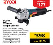 Ryobi 900W 115mm Angle Grinder