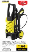 Karcher 1400W 120 bar High Pressure Washer