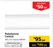 Polystyrene Cornice Z60-Per Pack