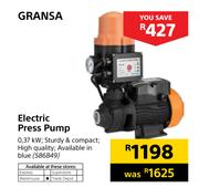 Gransa Electric Press Pump