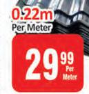 Corrugated Iron 0.22m-Per M