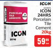 Icon 24 Hrs Porcelain Tile Cement-20Kg Each