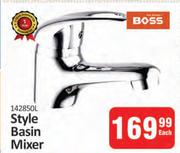 Style Basin Mixer-Each