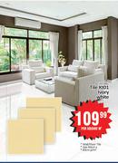 Tile KT01 Ivory White-Per Sqm