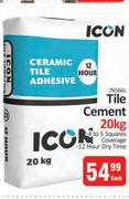 Icon Tile Cement-20Kg Each